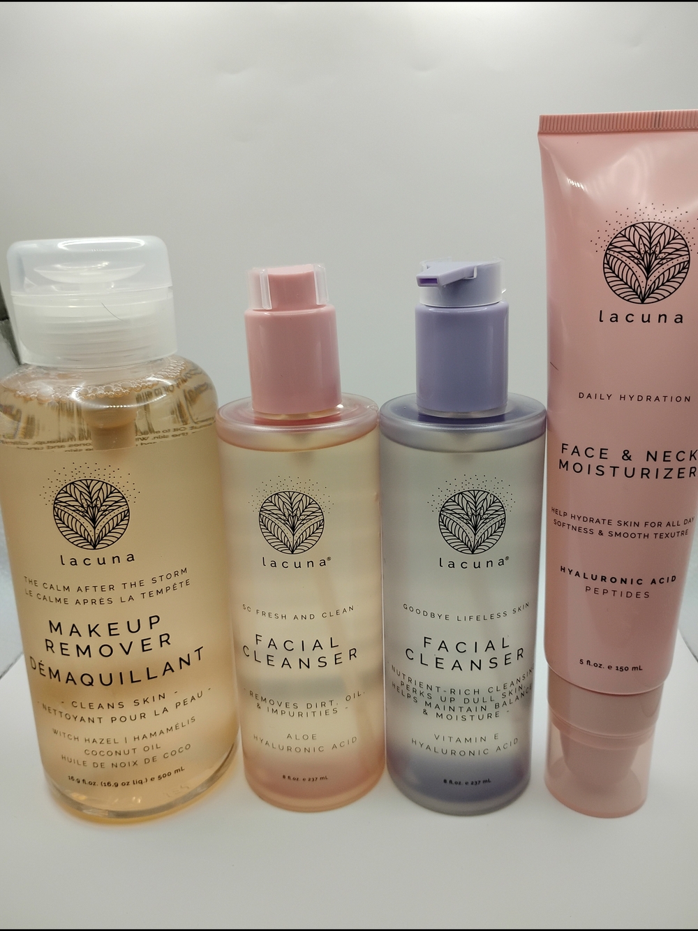 Lacuna Facial Cleanser, Moisturizer, & Makeup Remover Bundle - Picture 3 of 11